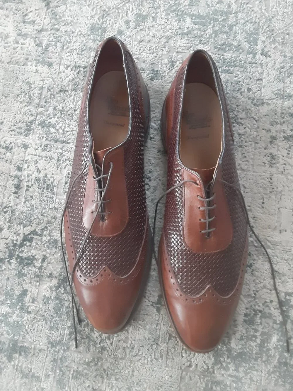 Allen Edmons Hampstead shoes, brown, size 13